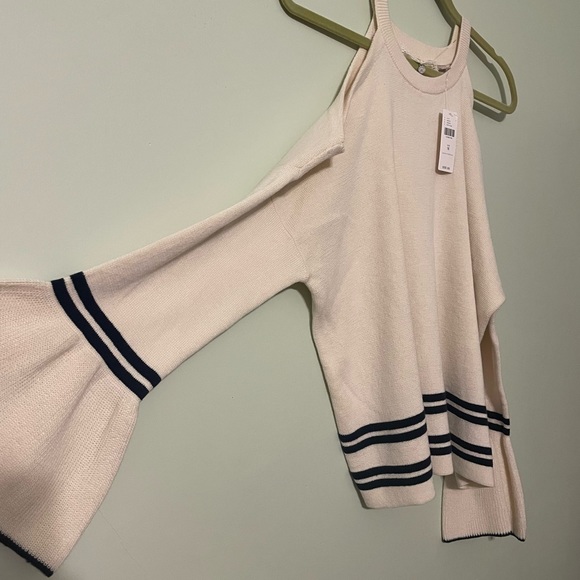 NWT Anthropologie White/Cream Knit Sweater - Picture 3 of 7